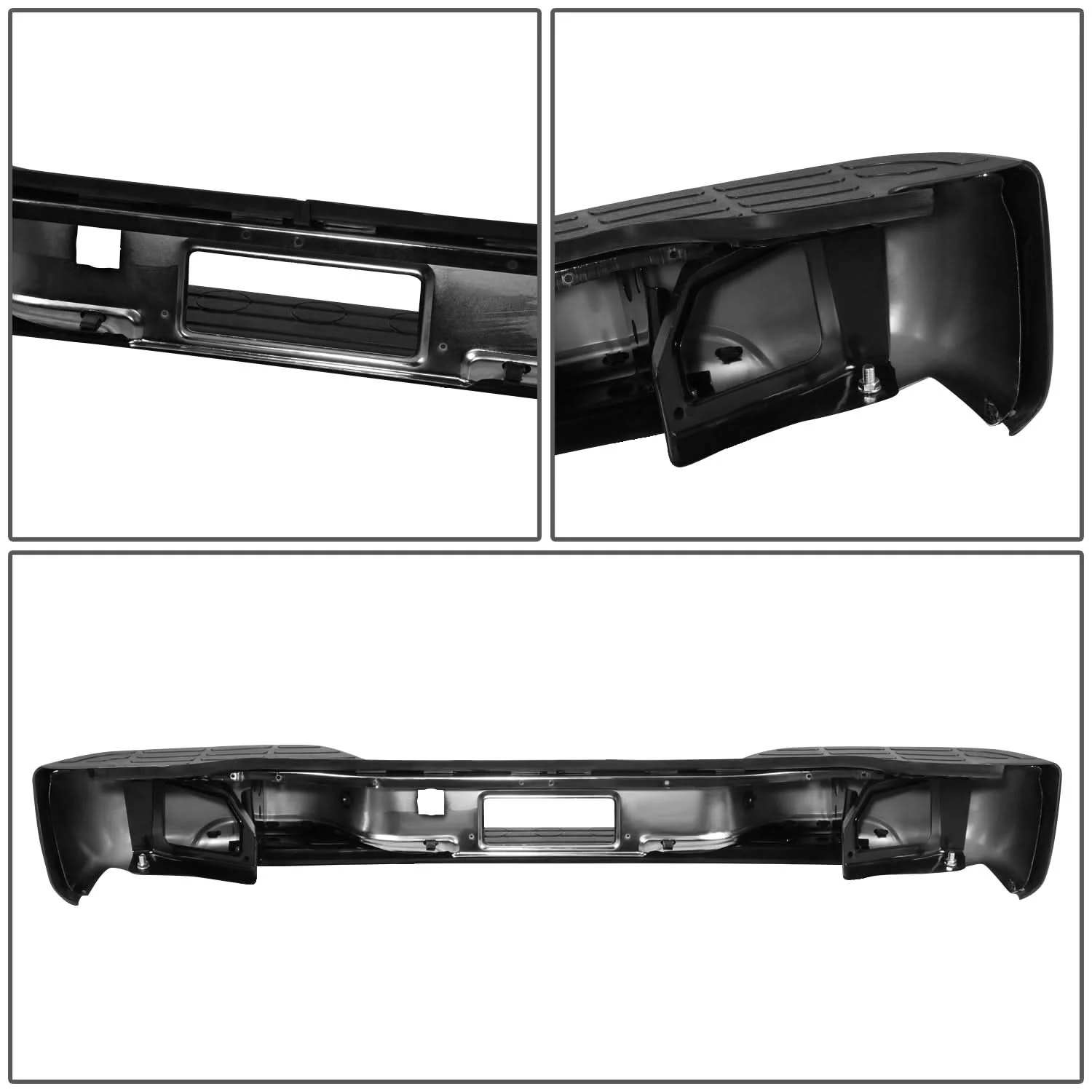 00-06 Chevrolet Suburban Tahoe GMC Yukon XL Rear Bumper Chrome Steel - Image 5