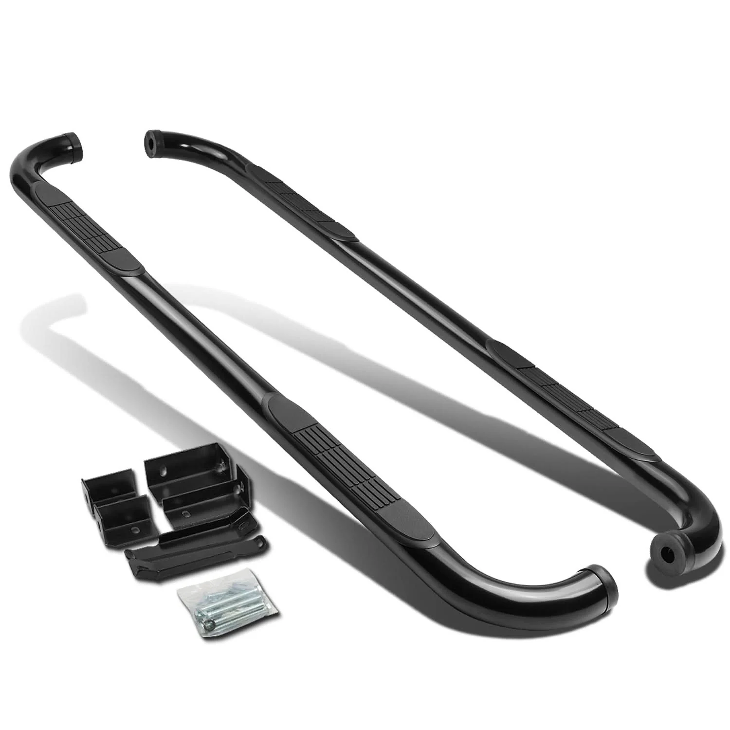 00-13 Chevrolet Yukon XL/Suburban/Avalanche 3" Round Nerf Bars - Black - Image 2