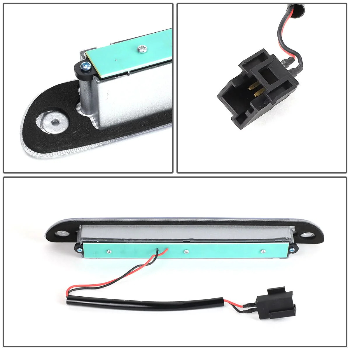 01-07 Ford Escape / 05-07 Mercury Mariner LED 3rd Brake Light Black - Image 4