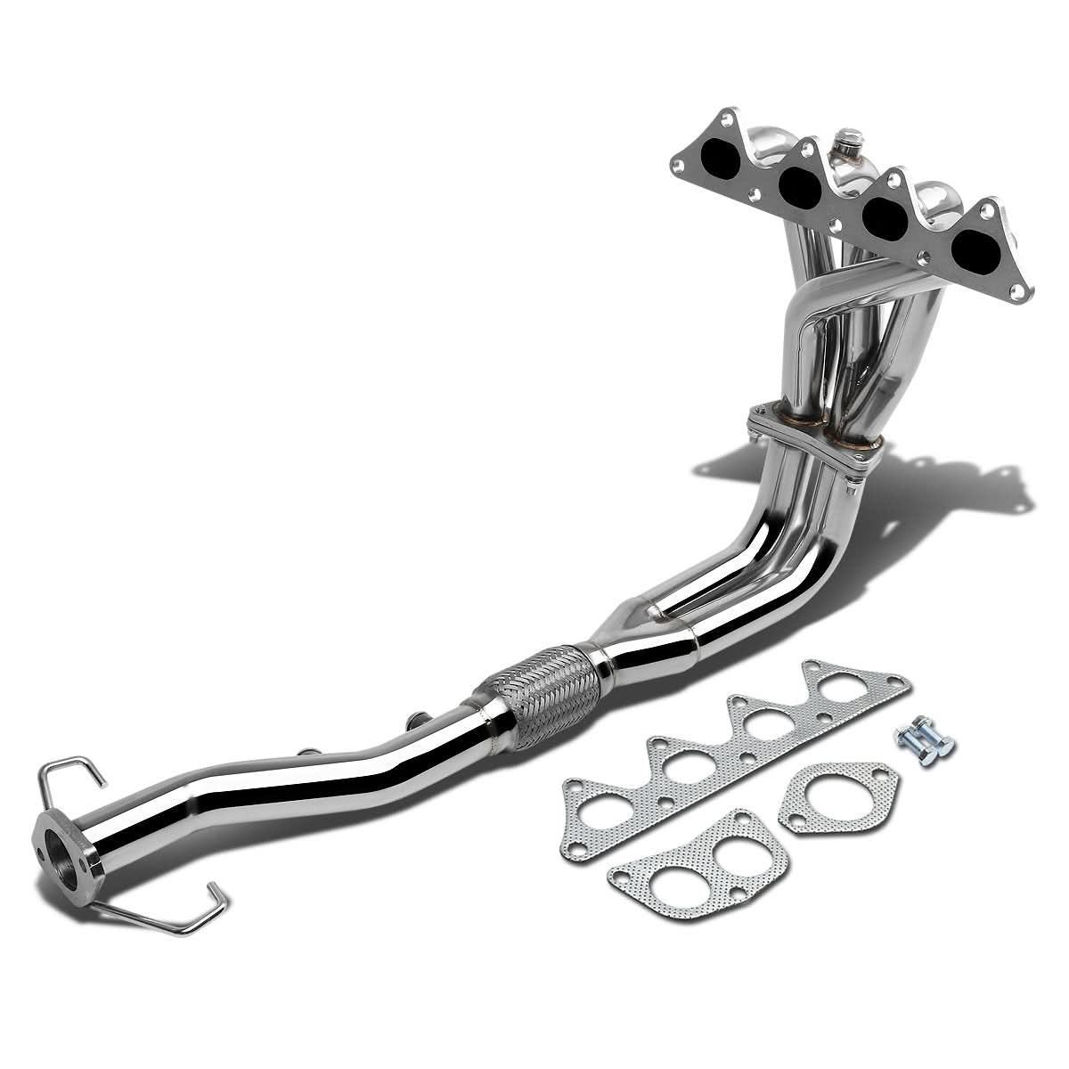 02-03 Mitsubishi Lancer 4-2-1 Tri-Y Header Stainless Steel - Image 3