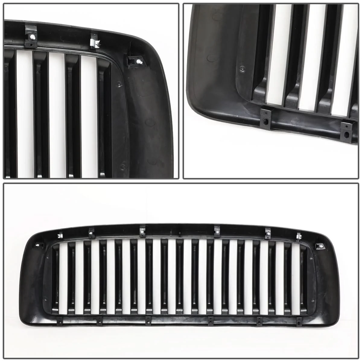 02-05 Dodge Ram 1500 / 03-05 Ram 2500 3500 Vertical Fence Grille Black - Image 6