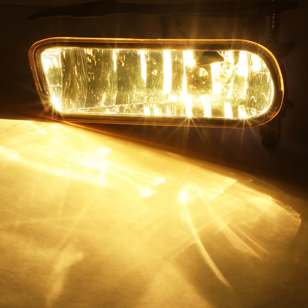 02-06 Cadillac Escalade Fog Lights with Switch Chrome Clear - Image 5