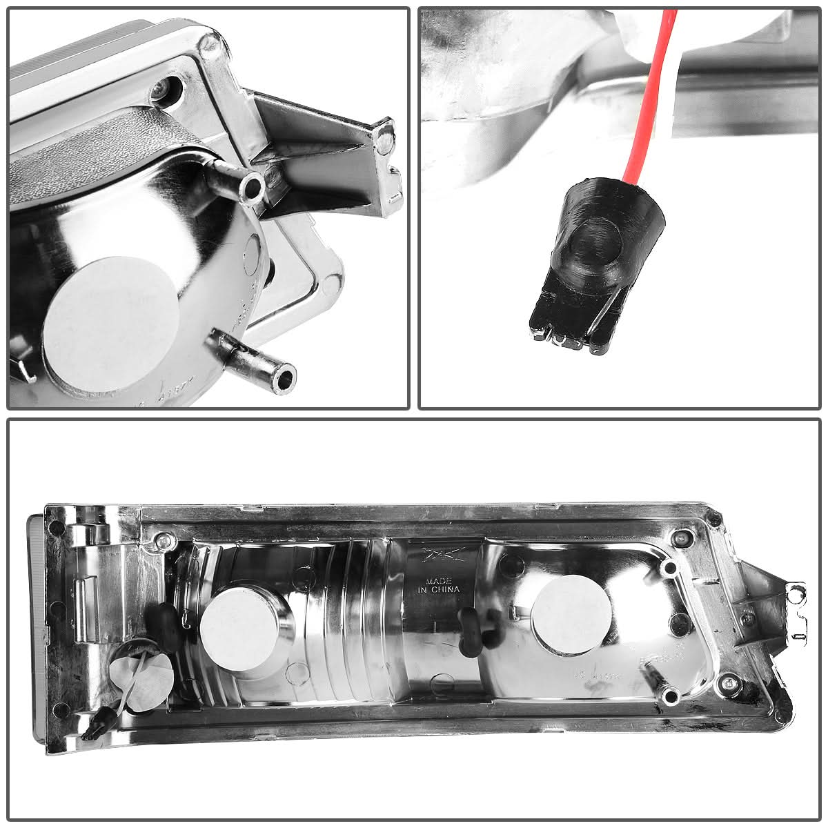 03-06 Chevrolet Silverado Avalanche LED DRL Bumper Lights Smoke - Image 5