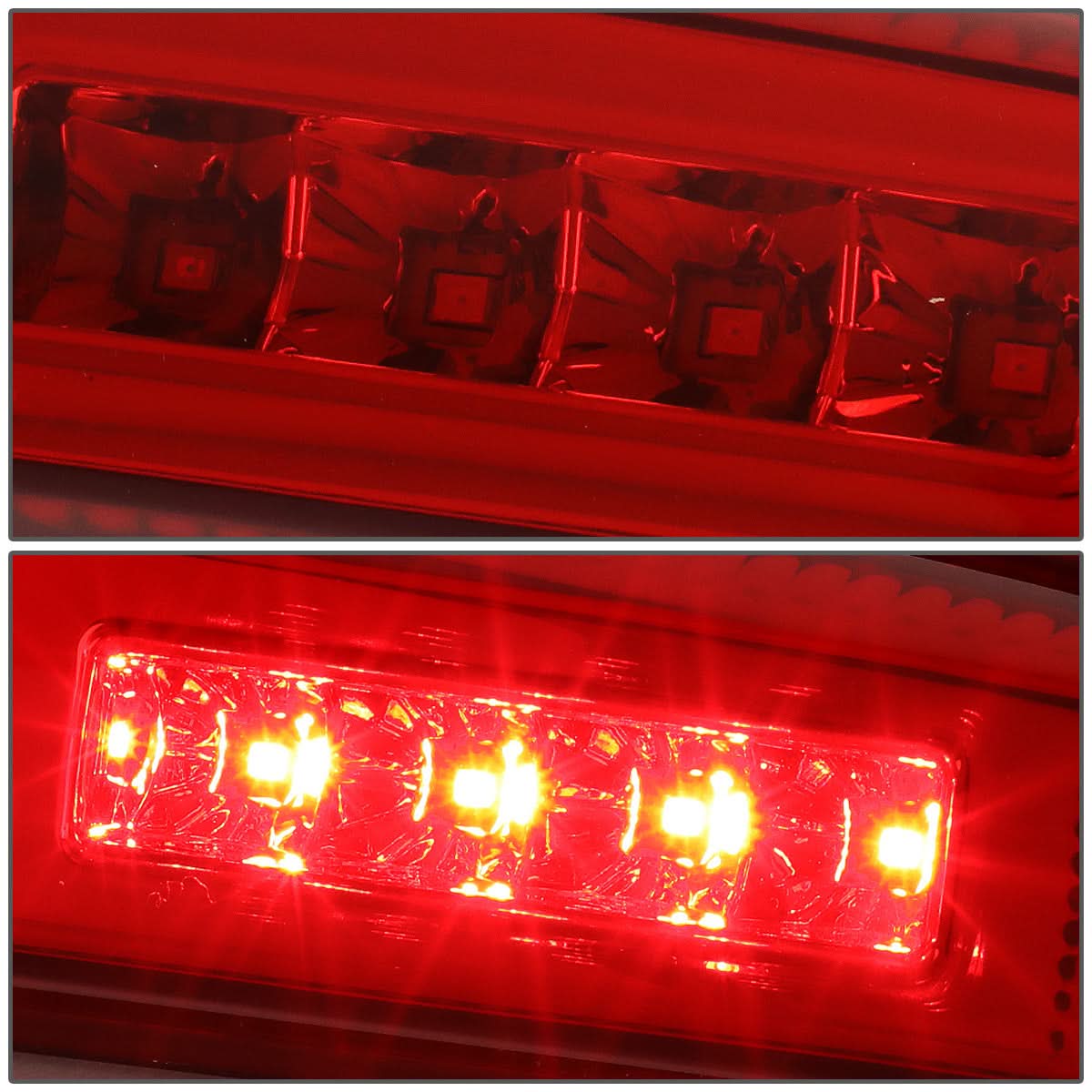 03-06 Dodge Ram 2500 3500 3D LED Tailgate Brake Light Red - Image 4