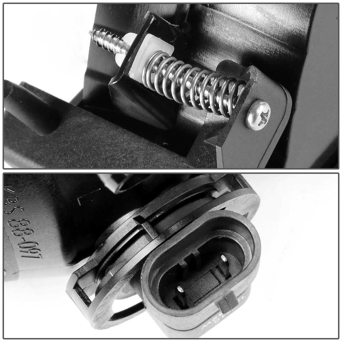 03-06 Ford Expedition Fog Lights - Smoke Finish H10 Bulb - Image 5