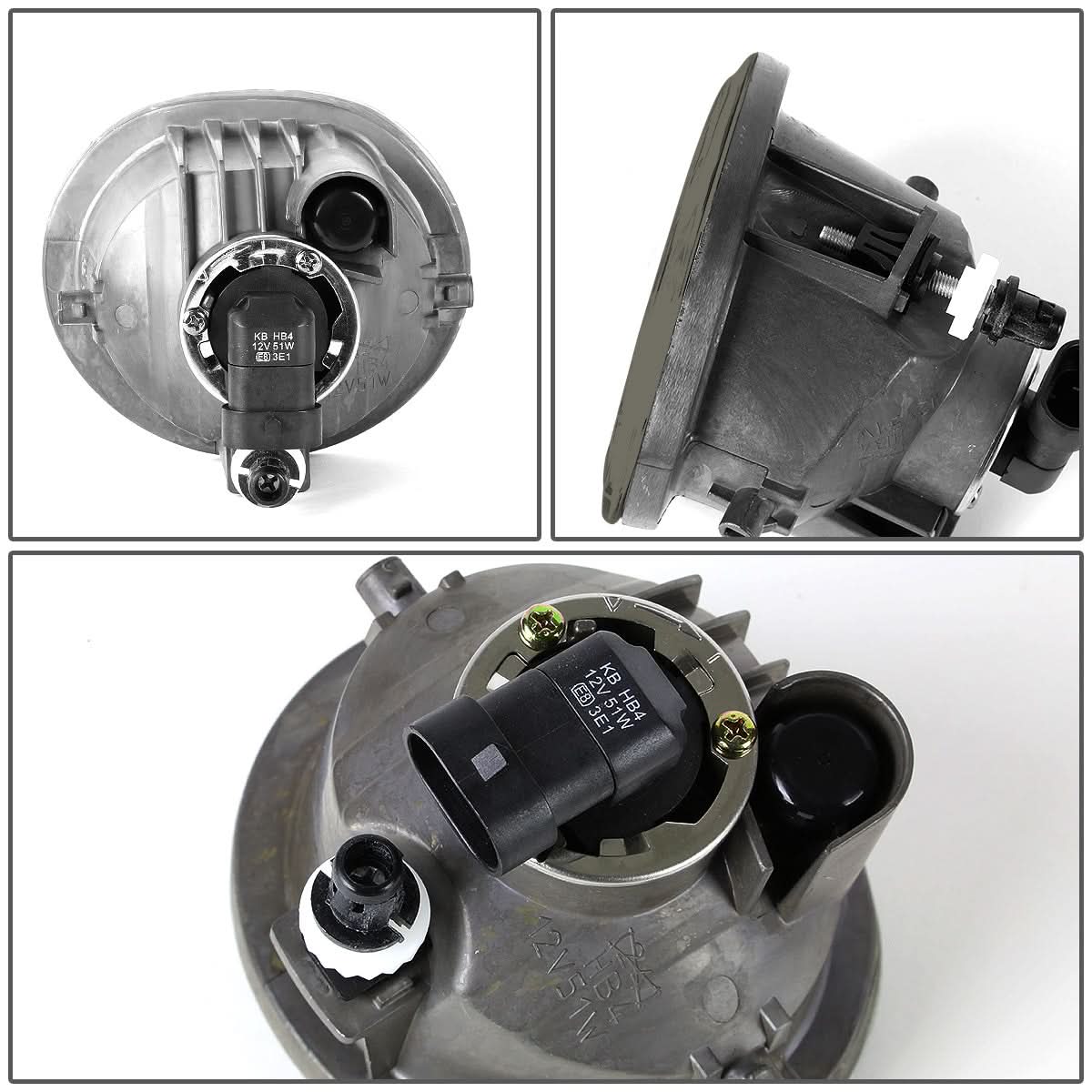 03-08 Toyota Matrix / Pontiac Vibe Smoke Fog Lights 9006 Bulb - Image 6