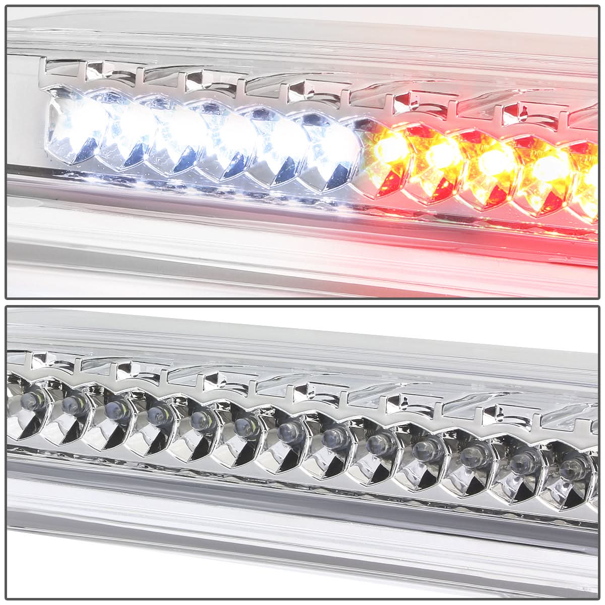 04-15 Nissan Titan / 05-21 Frontier LED 3rd Brake Light - Chrome - Image 3