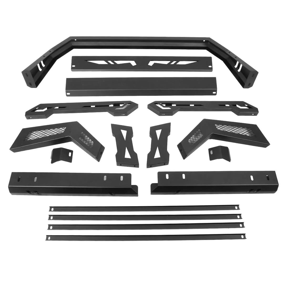 04-20 Chevrolet Colorado Roll Bar + Cargo Box - Black - Image 7