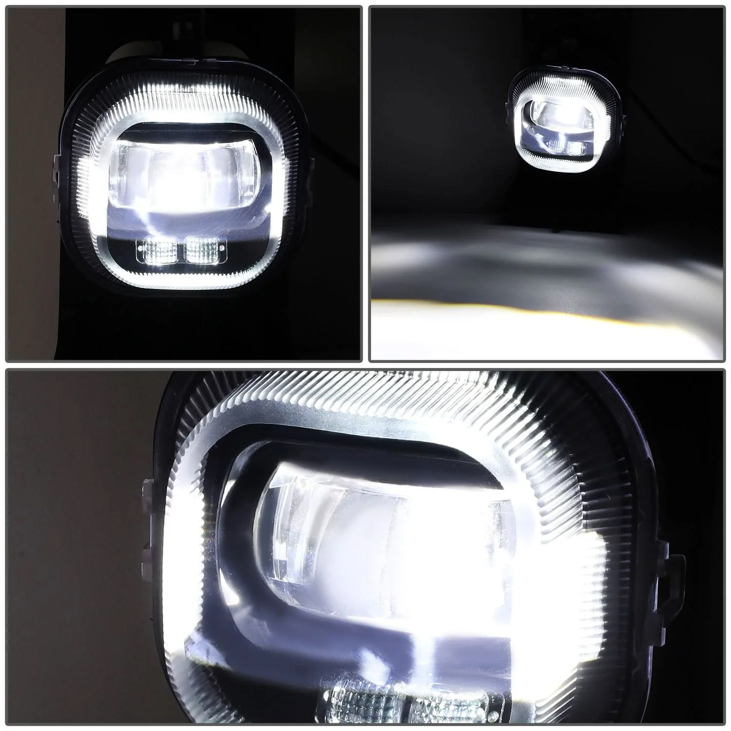 05-07 Ford F-250 F-350 F-450 F-550 Super Duty Projector LED Fog Lights - Image 5