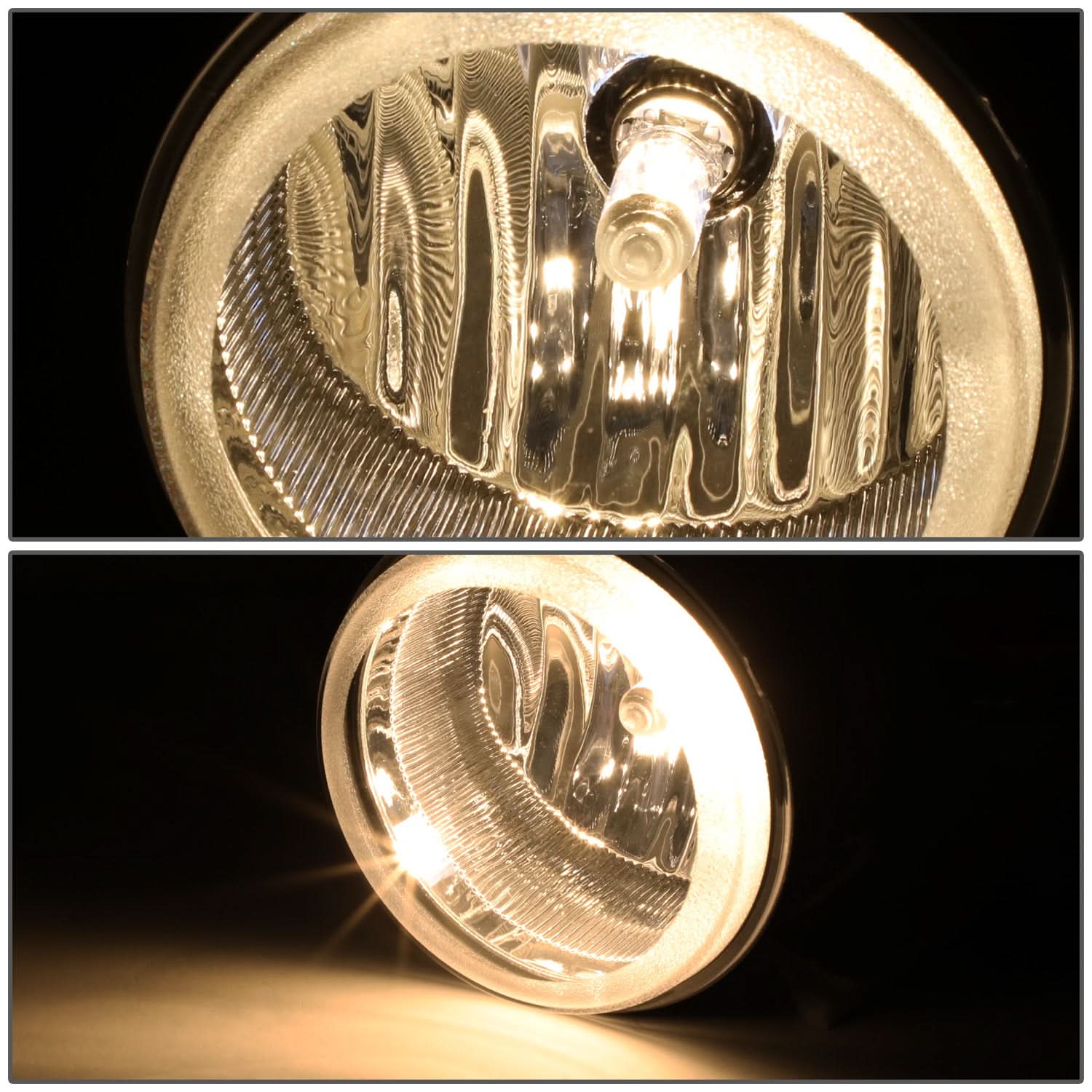 05-10 Dodge Multi-Model Chrome Clear Fog Lights - Image 4