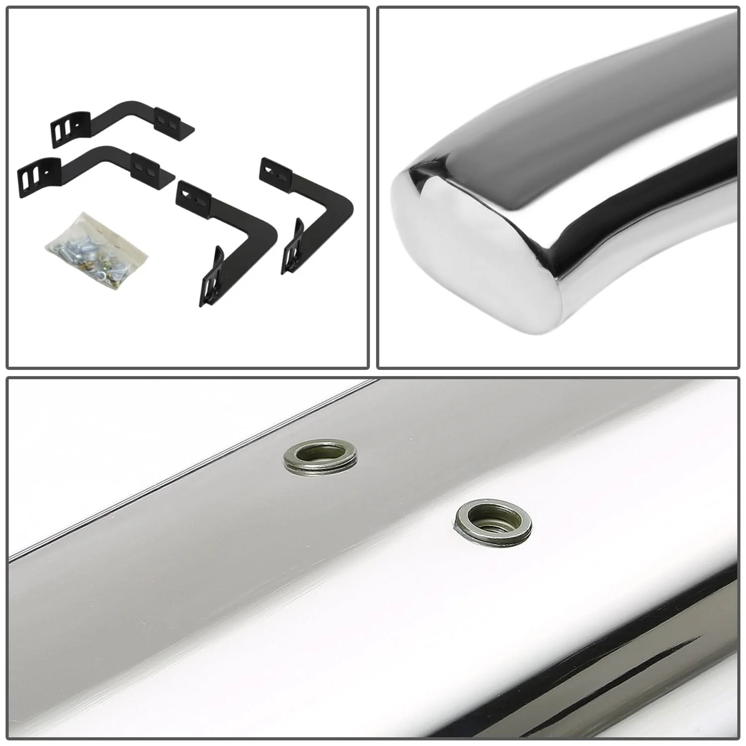 05-16 Nissan Frontier 4" Oval Nerf Bars - Silver - Image 5