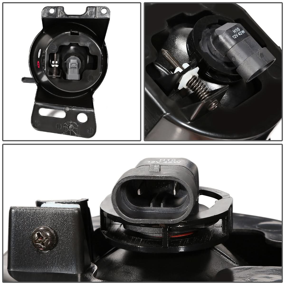 06-08 Ford F-150 / Lincoln Mark LT Fog Lights with Switch - Smoke - Image 5