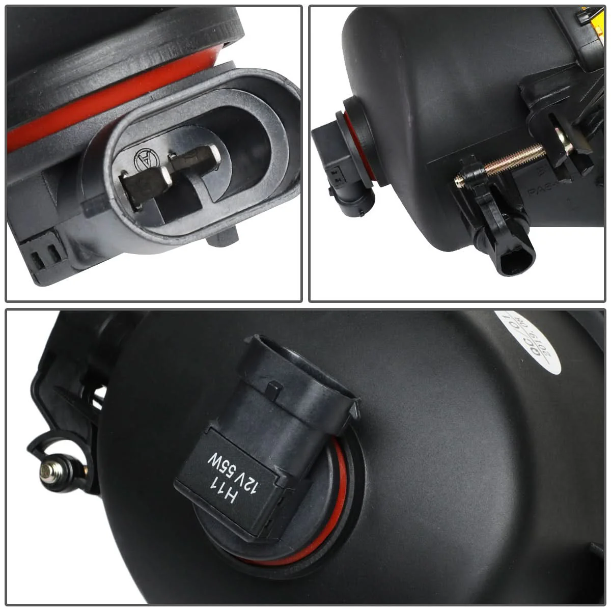06-09 BMW 3 Series E90 Amber Fog Lights - Image 7