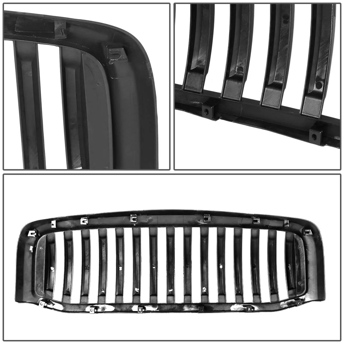 06-09 Dodge Ram Vertical Fence Style Grille - Matte Black - Image 4