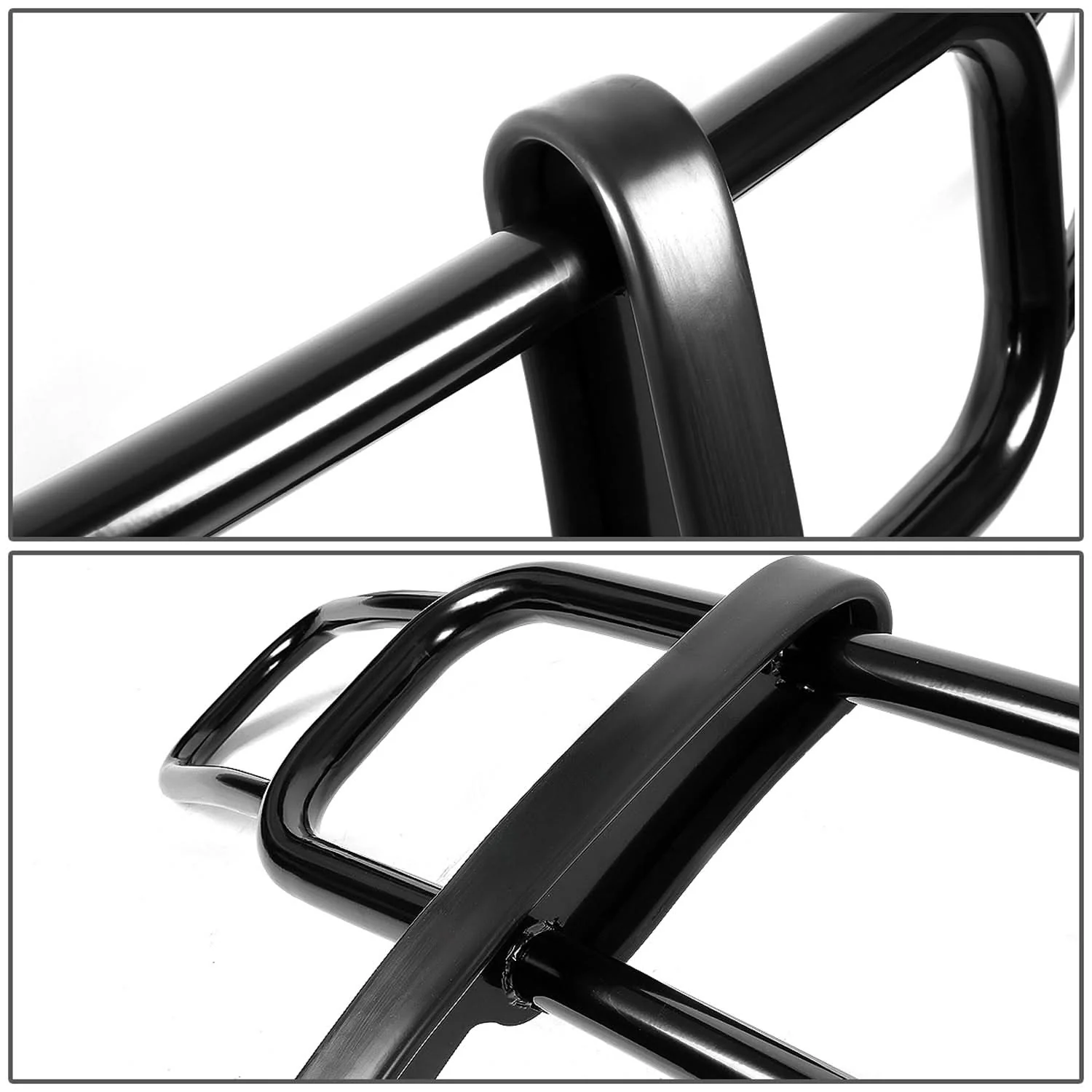 06-10 Hummer H3 Tubular Front Bumper Guard - Black - Image 4