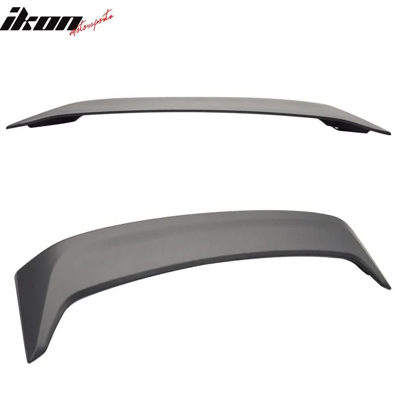 06-11 Honda Civic Sedan OE Style Matte Black Rear Spoiler Wing LED ABS - Image 3