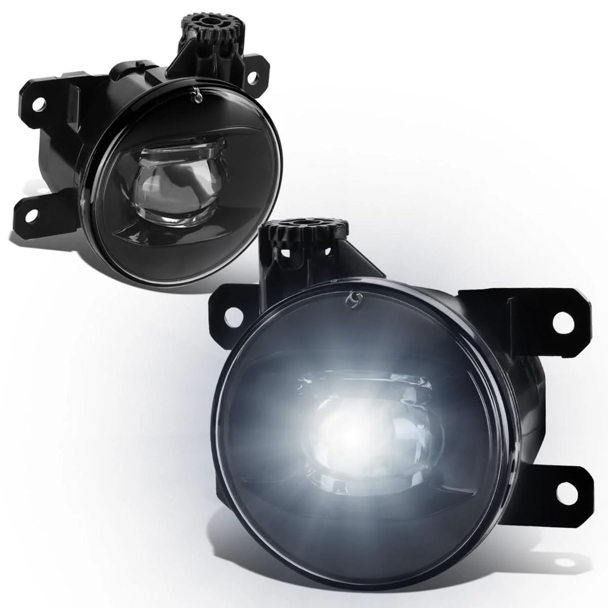 06-14 Suzuki Grand Vitara / 06-12 SX4 Chrome Clear Fog Lights - Image 3