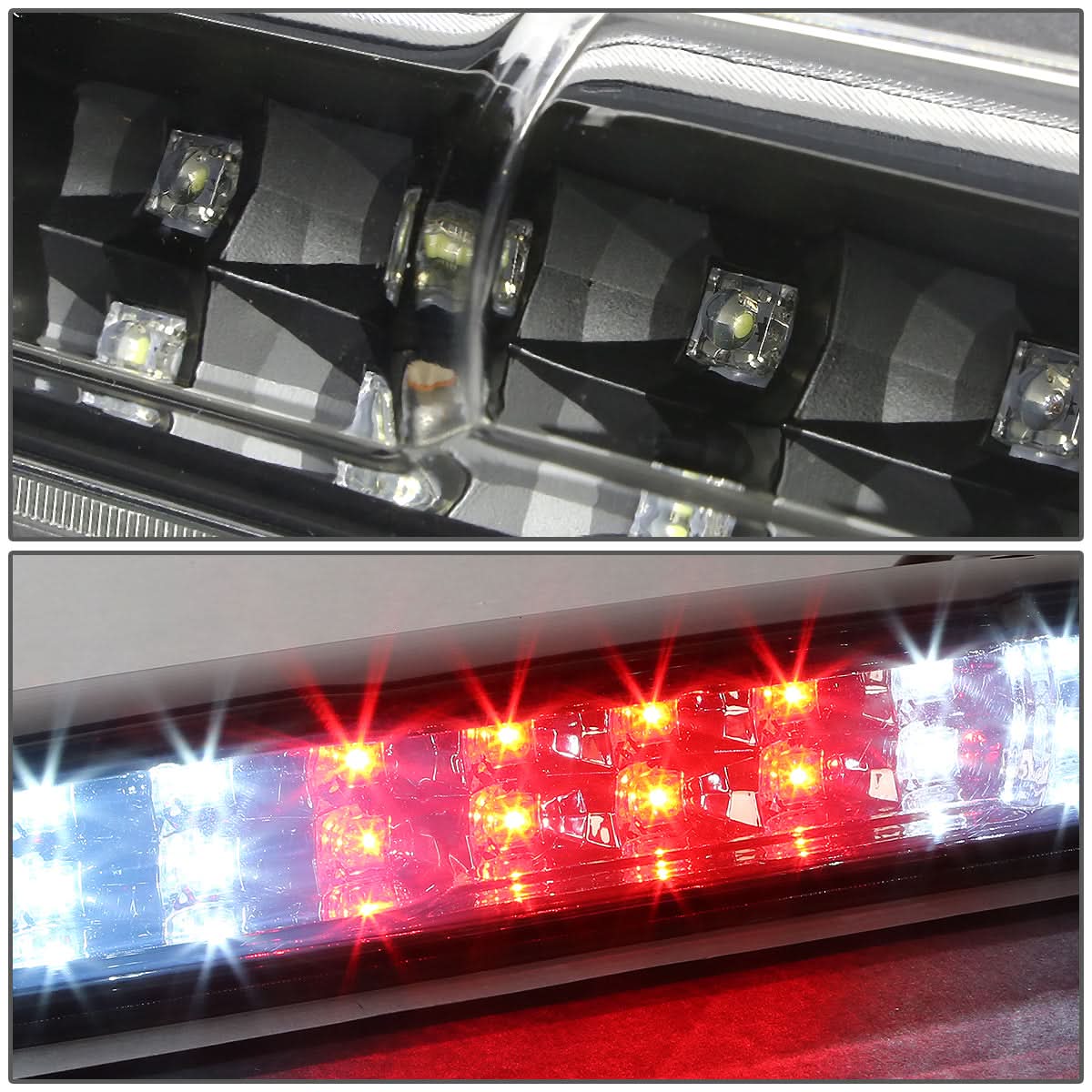 07-14 Chevrolet Silverado GMC Sierra LED 3rd Brake Light Black - Image 3