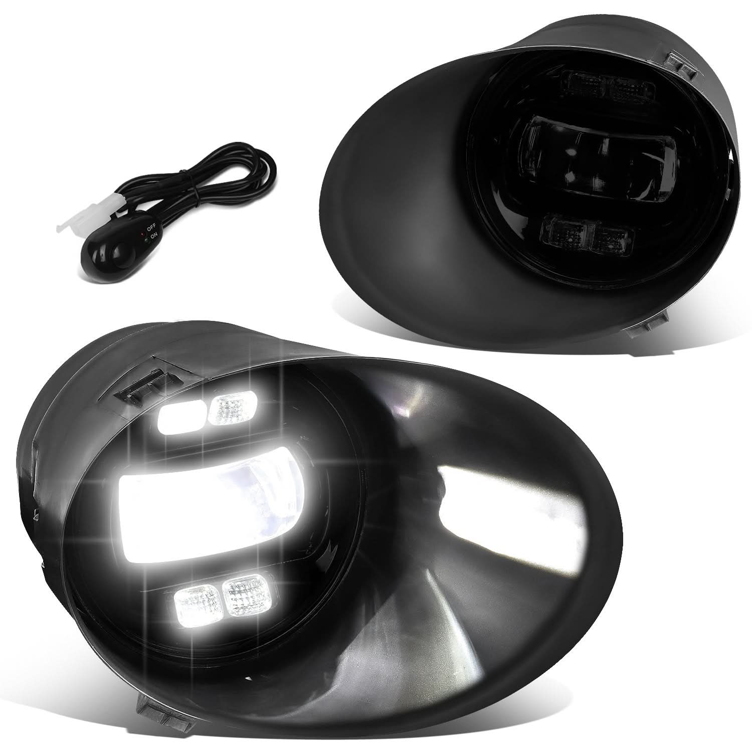07-14 Toyota Tundra LED Fog Lights - Steel Bumper Models Only - Image 2