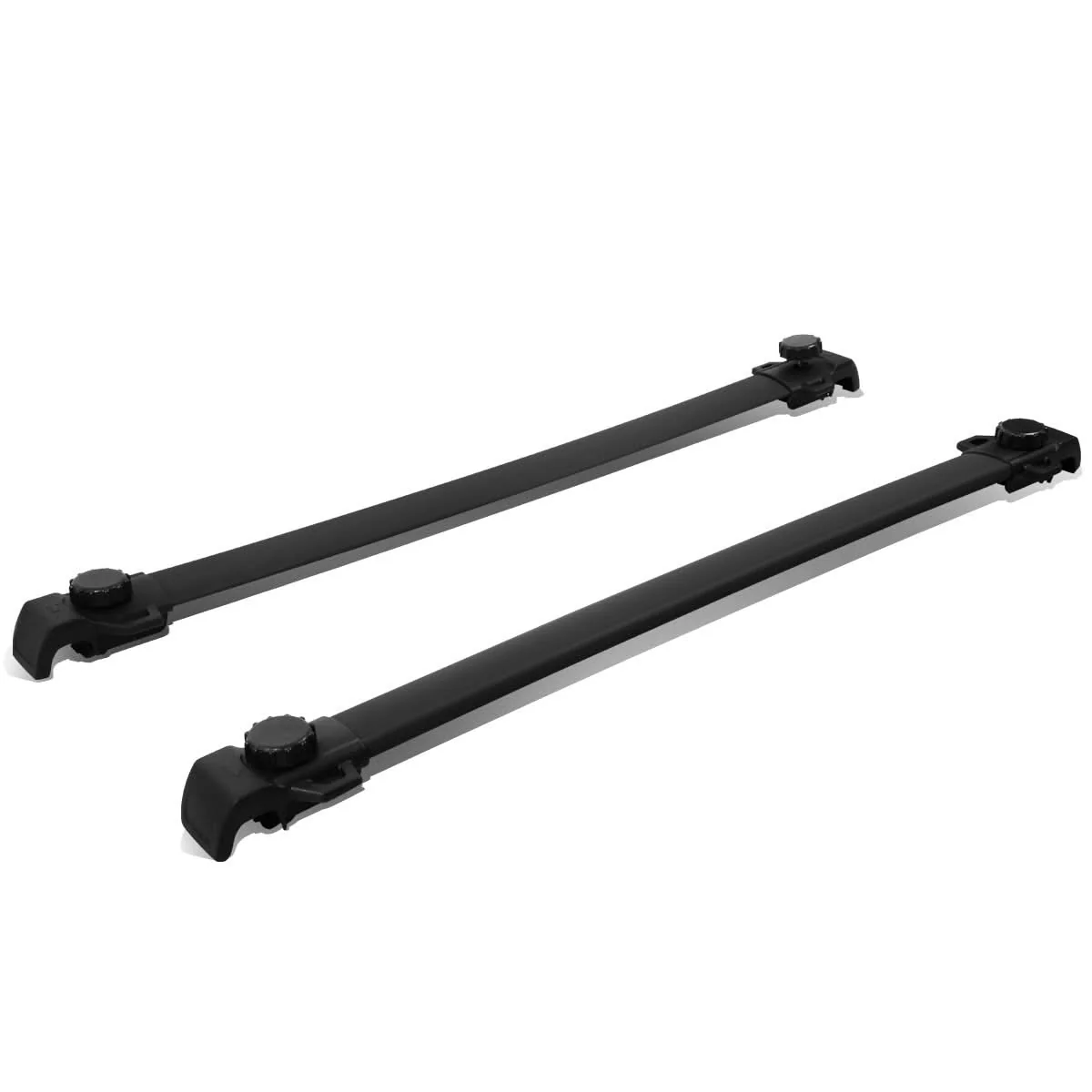 07-15 Jeep Patriot Roof Rack Crossbar Set - 2 Piece Black - Image 2