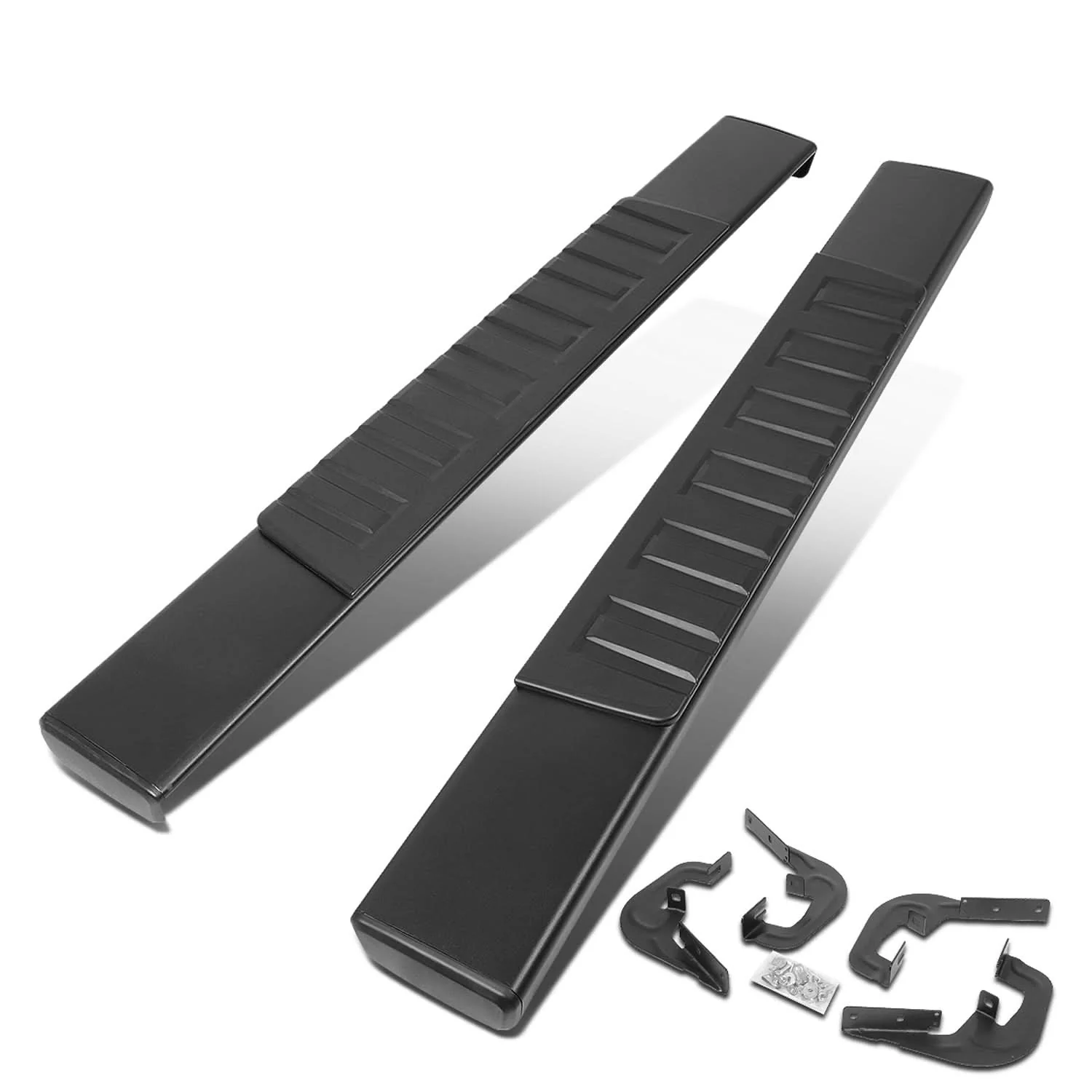 07-19 Chevrolet Silverado GMC Sierra 6" Straight Nerf Bars Aluminum - Image 3