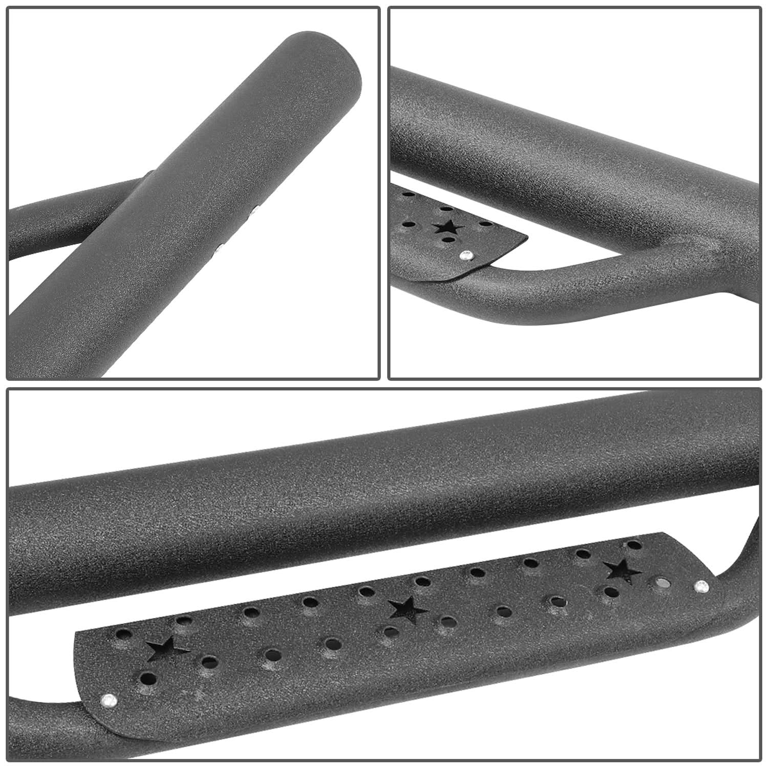 07-19 Chevrolet Silverado GMC Sierra Step Down Nerf Bars Crew Cab - Image 4