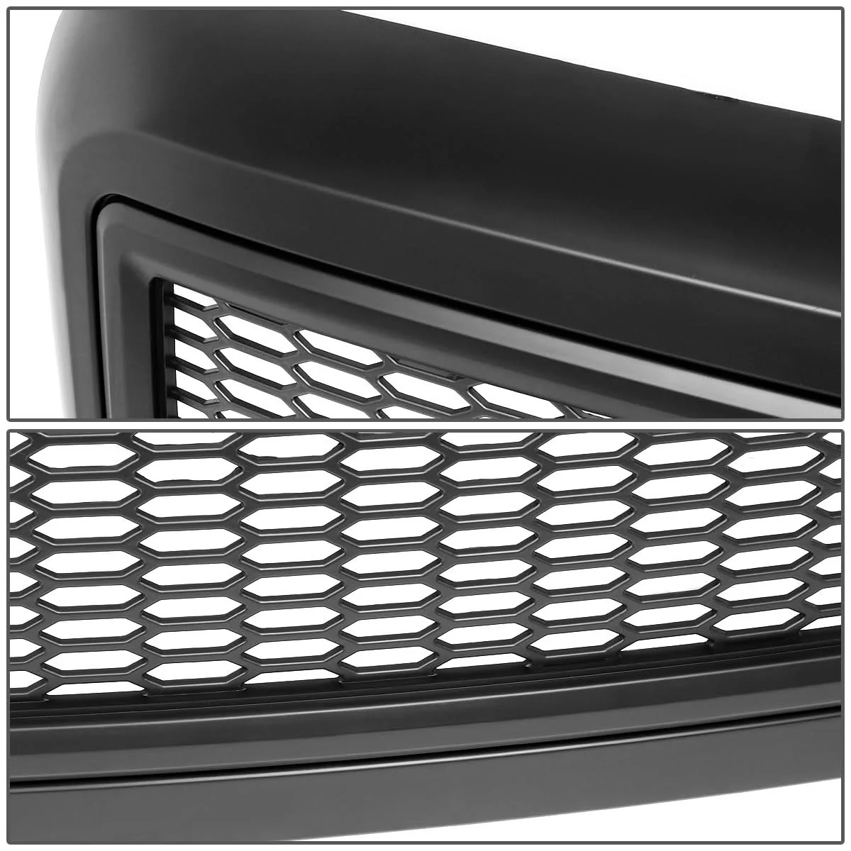08-10 Ford F-250 F-350 F-450 F-550 Honeycomb Mesh Grille - Matte Black - Image 3