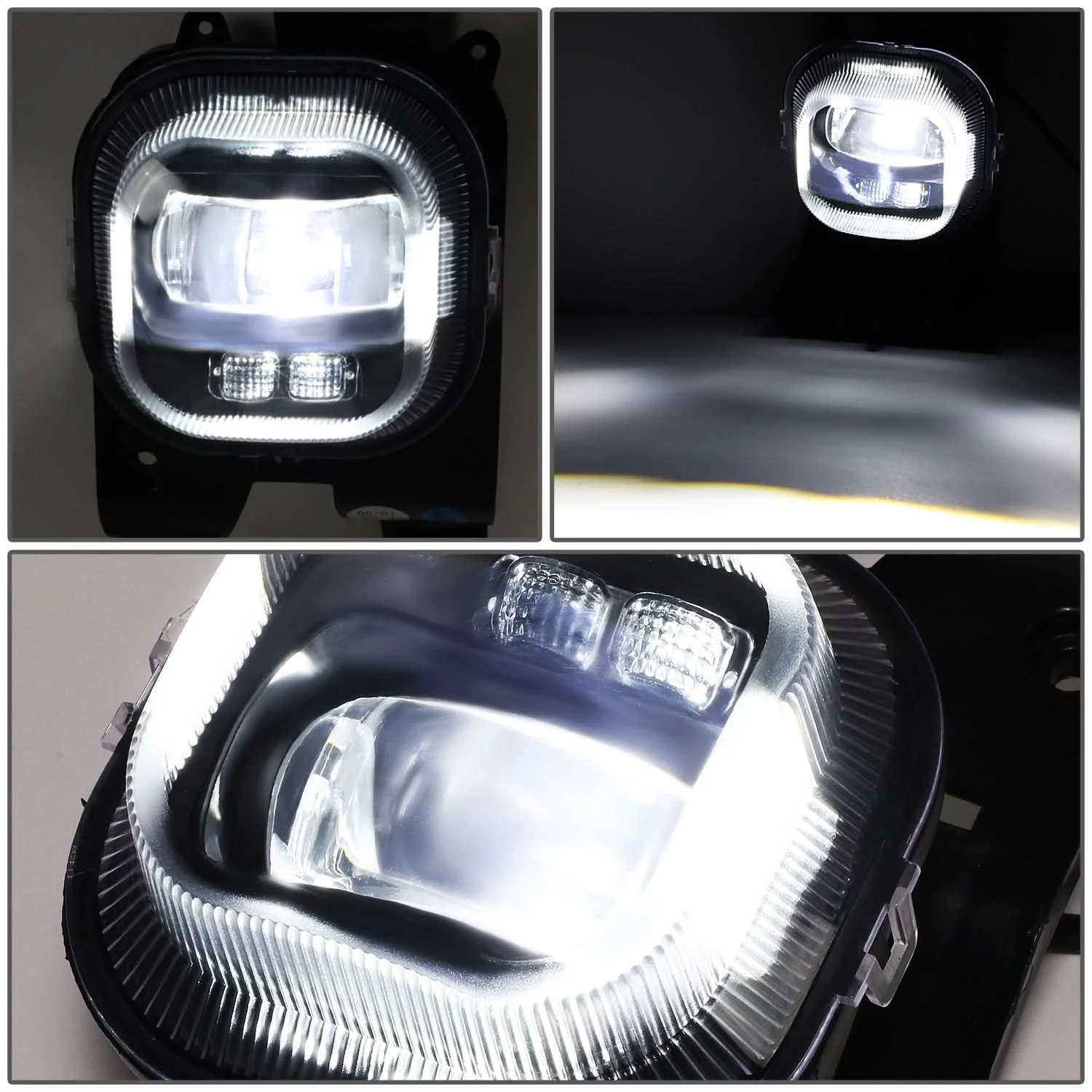 08-10 Ford F-250/F-350/F-450/F-550 Super Duty Projector LED Fog Lights - Image 5