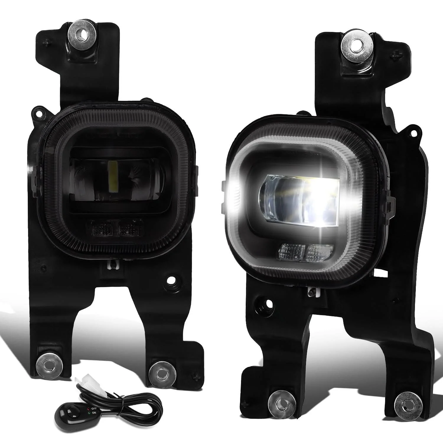 08-10 Ford F-250 F-350 F-450 F-550 Super Duty Projector LED Fog Lights