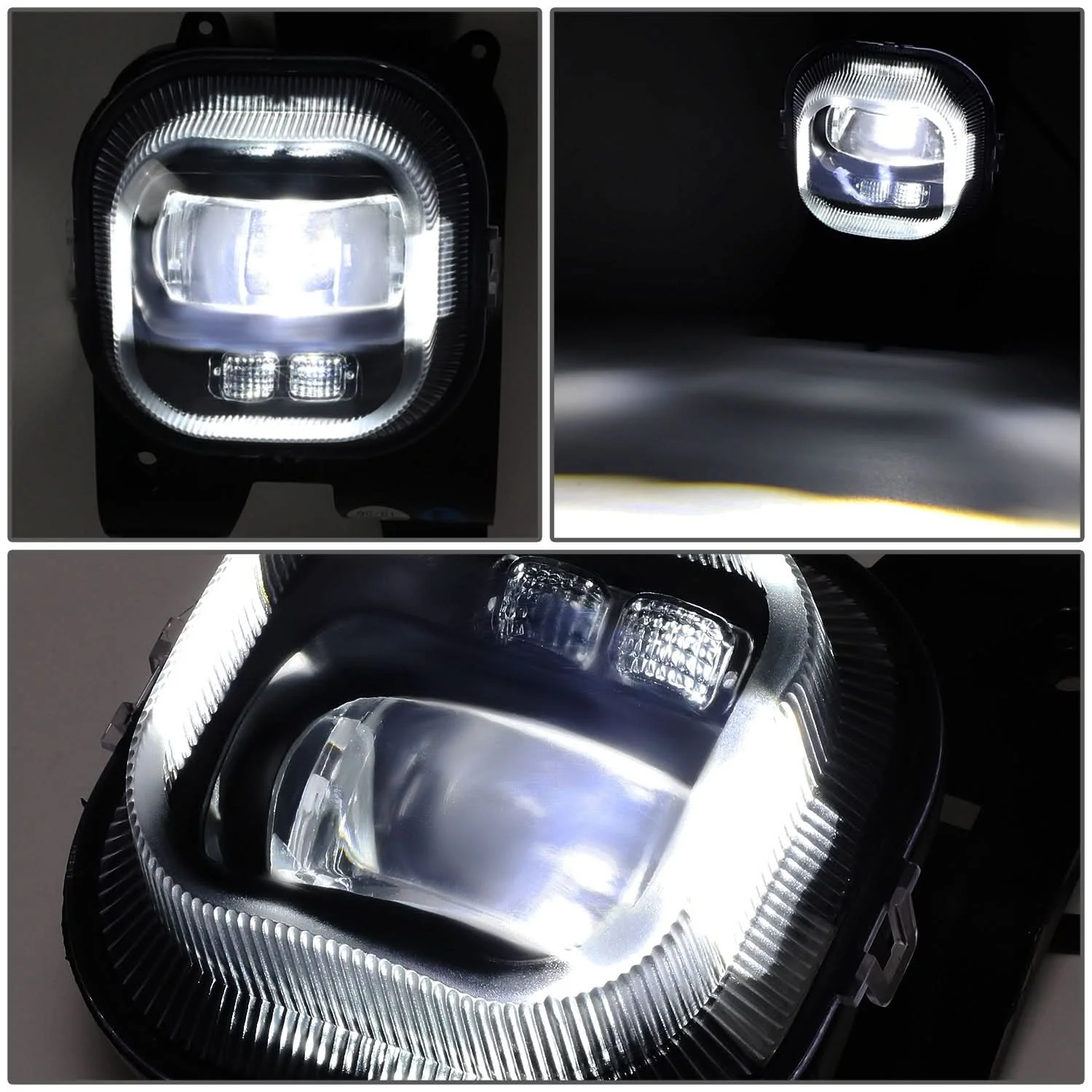 08-10 Ford F-250 F-350 F-450 F-550 Super Duty Projector LED Fog Lights - Image 5