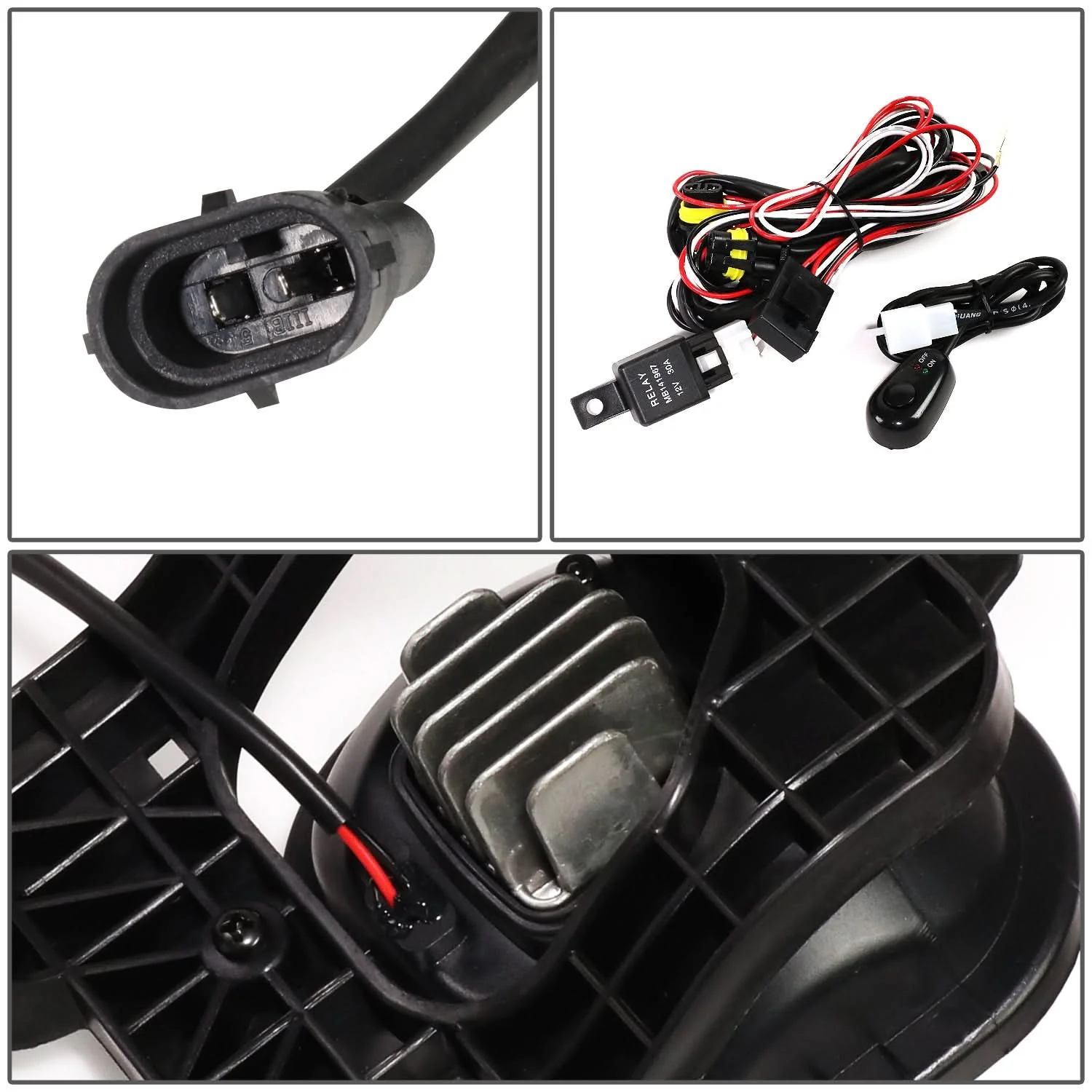 08-10 Ford F-250 F-350 F-450 F-550 Super Duty Projector LED Fog Lights - Image 8