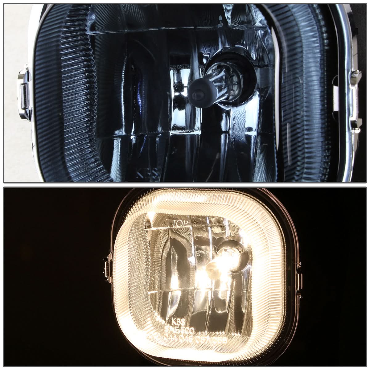 08-10 Ford F-250 F-350 F-450 F-550 Super Duty Smoke Fog Lights H10 - Image 4