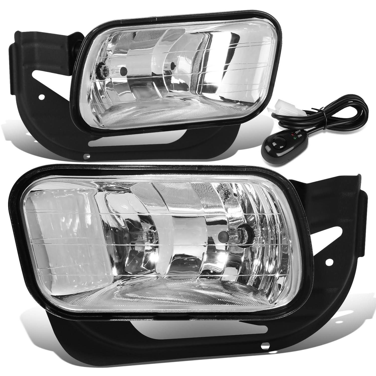 09-12 Dodge Ram 1500 / 11-18 Ram 2500 3500 Fog Lights Chrome Clear - Image 3