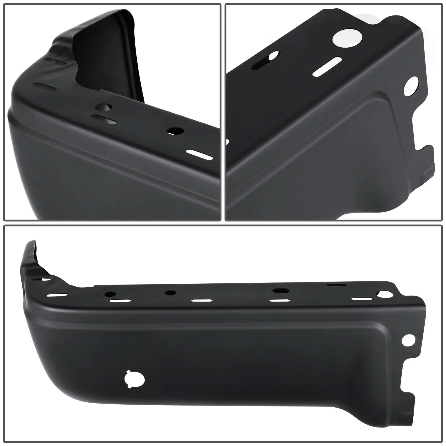 09-14 Ford F-150 Fleetside Rear Bumper Cover w/ Sensor Holes - Image 2