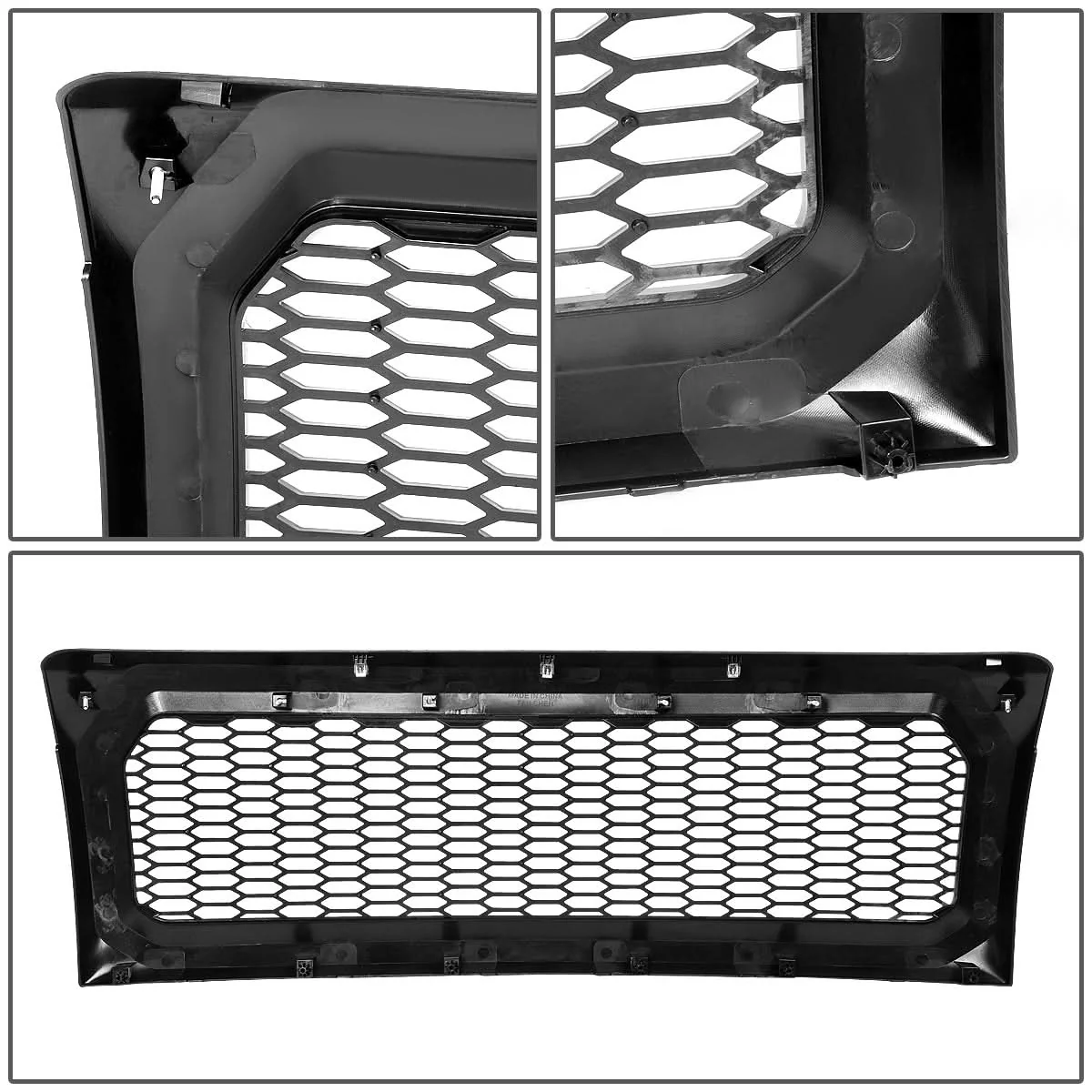 09-14 Ford F-150 Honeycomb Mesh Front Grille - Matte Black - Image 7