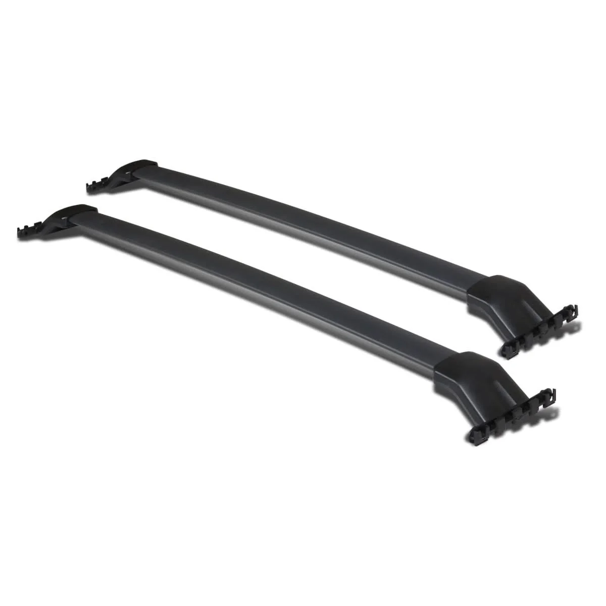 09-15 Honda Pilot Roof Rack Side Rails - 2PC Black