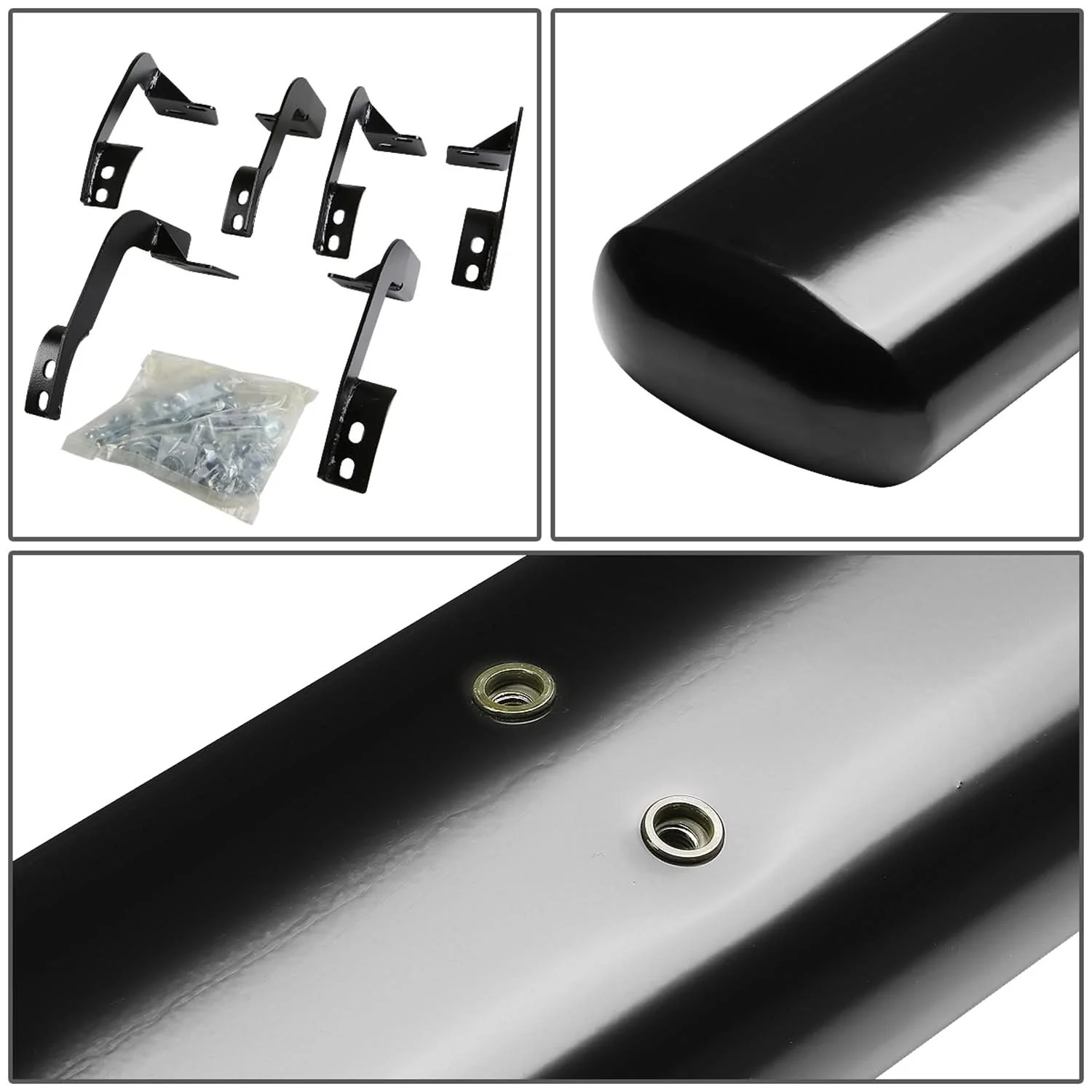 09-16 Dodge Ram 5" Oval Nerf Bars - Quad Cab - Black - Image 5