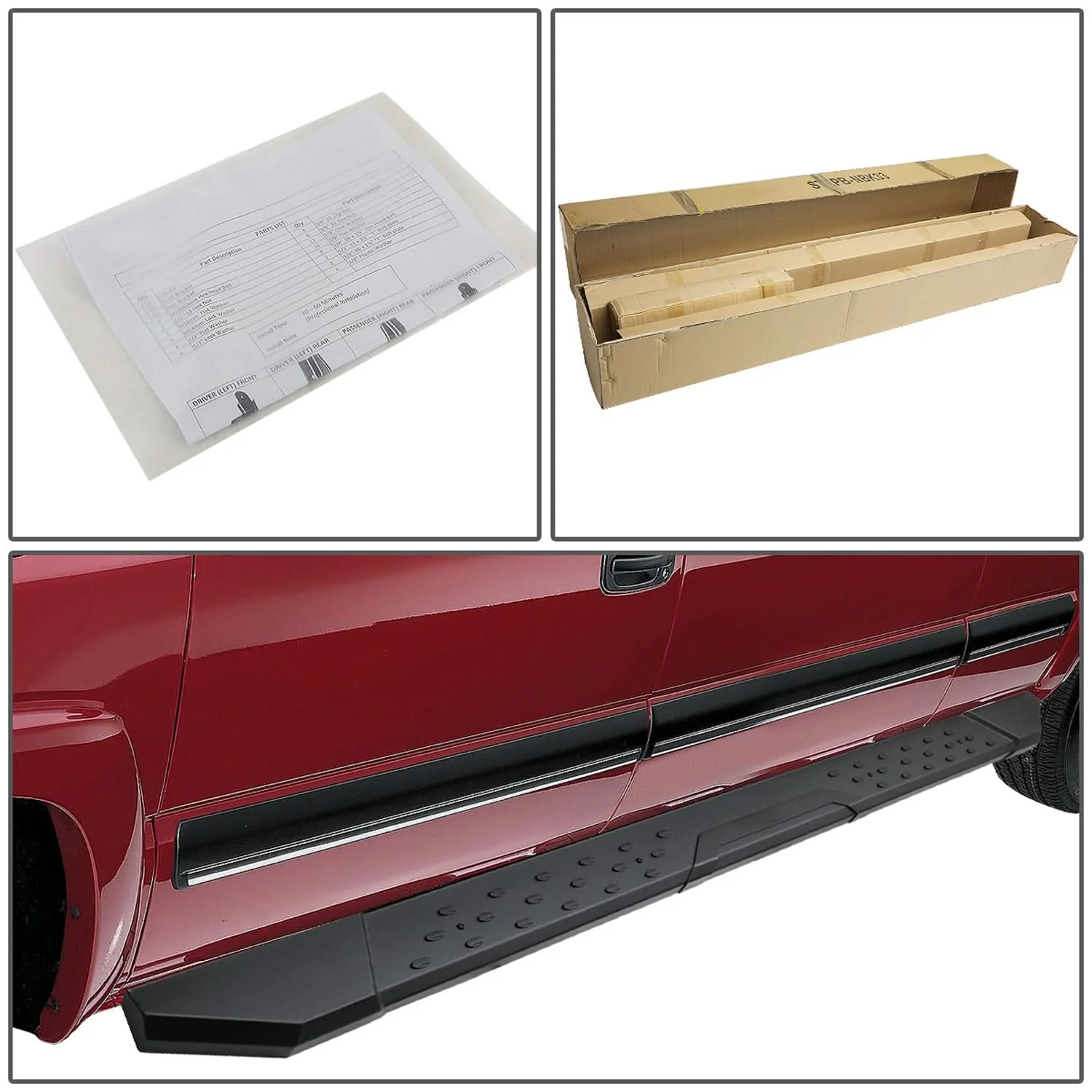 09-17 Dodge Ram 1500 Extended Cab 5.5" Straight Nerf Bar Step Bar - Image 6