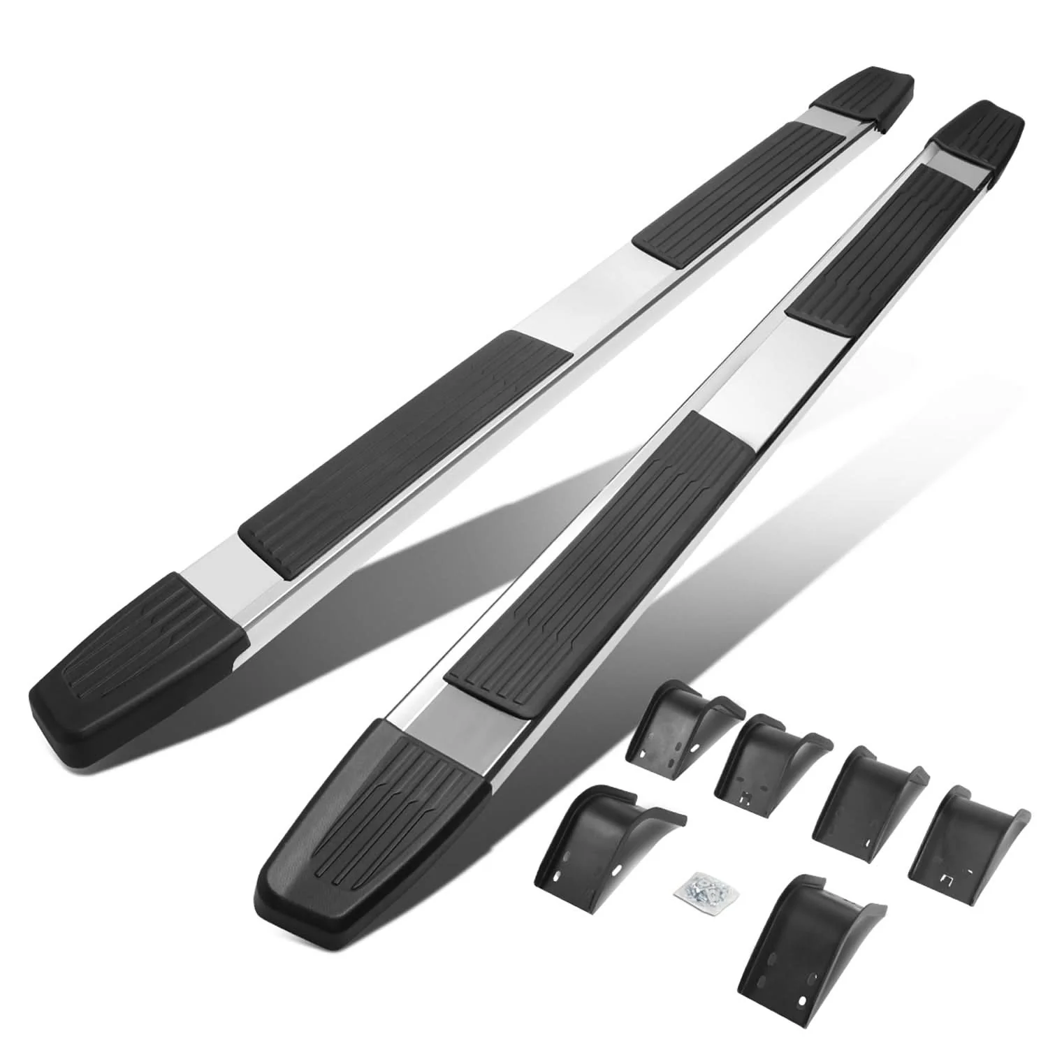 09-18 Dodge Ram 1500 / 10-20 Ram 2500 3500 5.25" Chrome Nerf Bars - Image 3