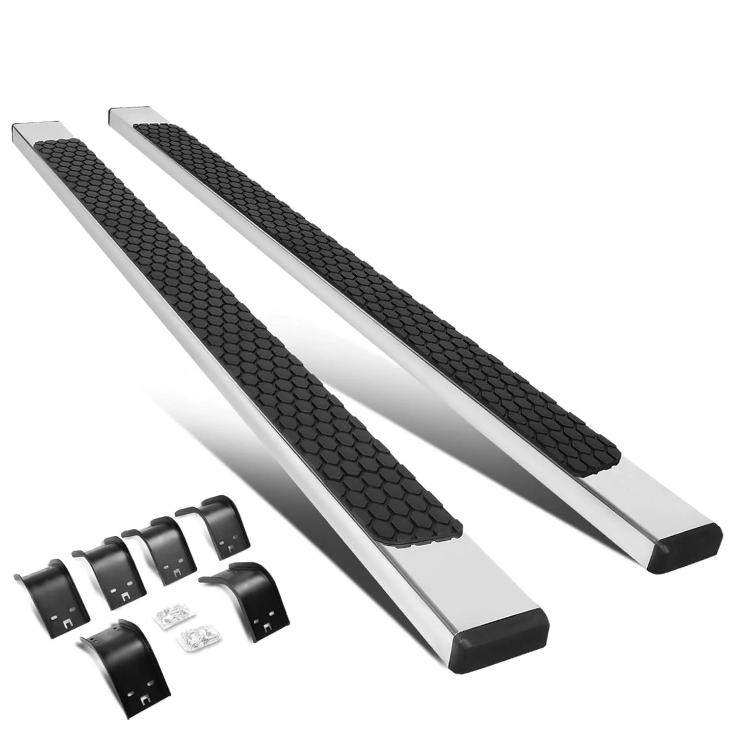 09-18 Dodge Ram 1500 / 11-20 Ram 2500 3500 5" Nerf Bar Step Bar Chrome - Image 2