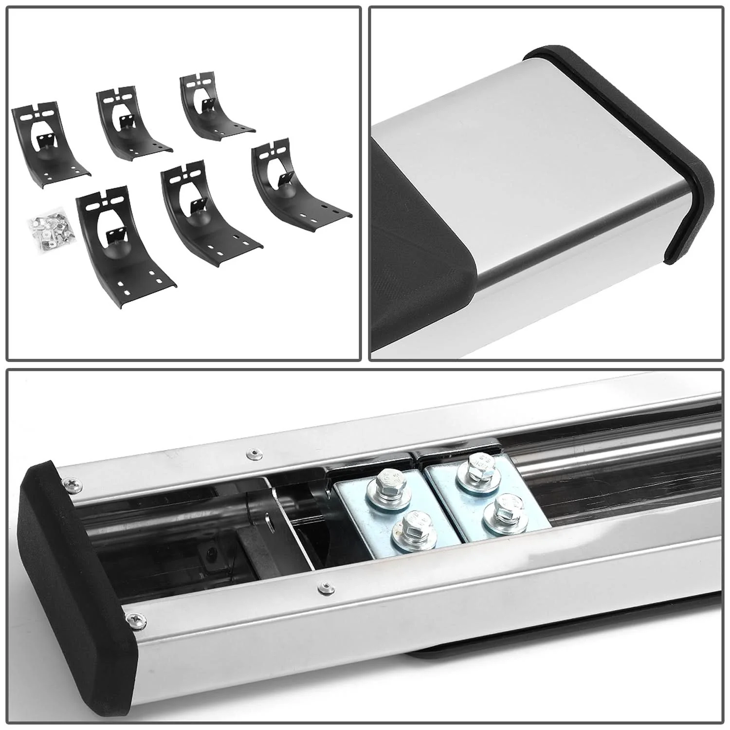 09-18 Dodge Ram 1500 / 11-20 Ram 2500 3500 5" Nerf Bars Chrome/Black - Image 5