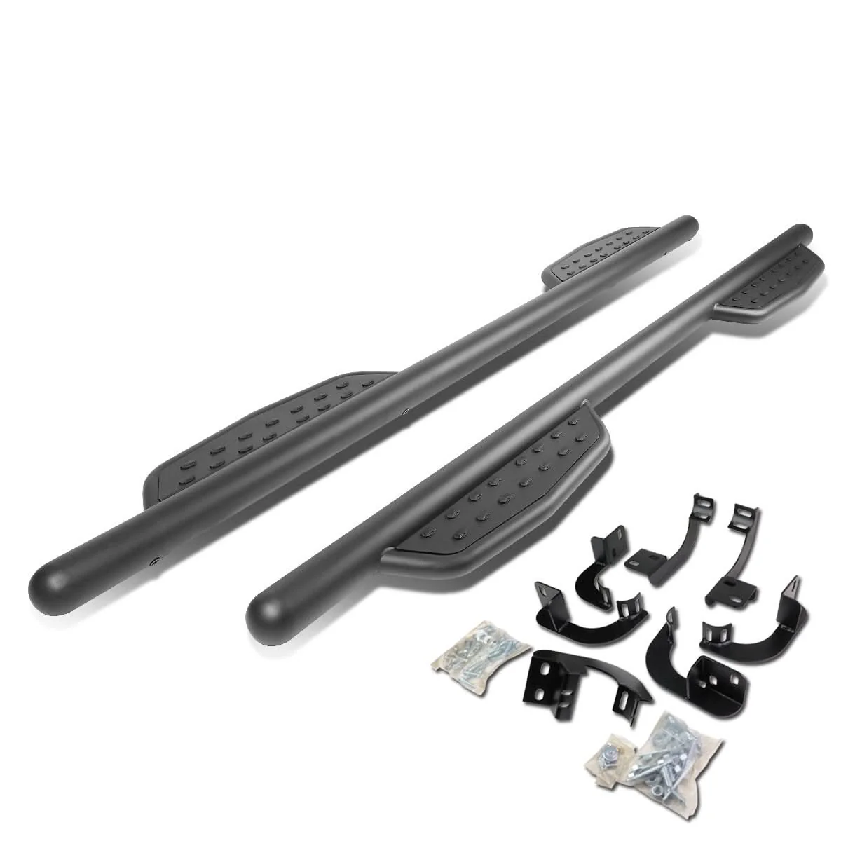 09-18 Dodge Ram 1500/2500/3500 Crew Cab 3 Inch Round Extended Step Bar - Image 3