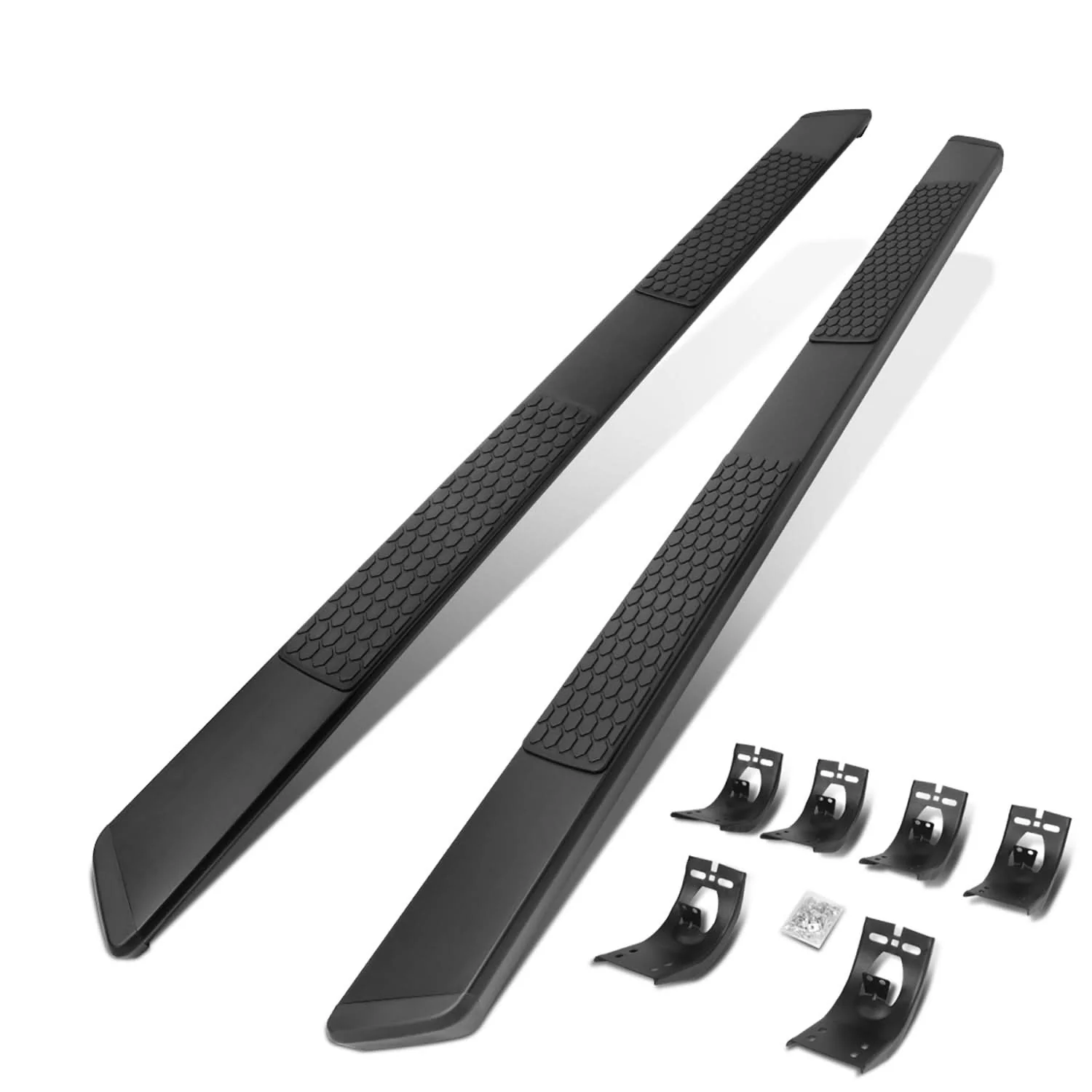 09-20 Dodge Ram 5.5" Honeycomb Step Nerf Bars - Extended Cab Black - Image 3