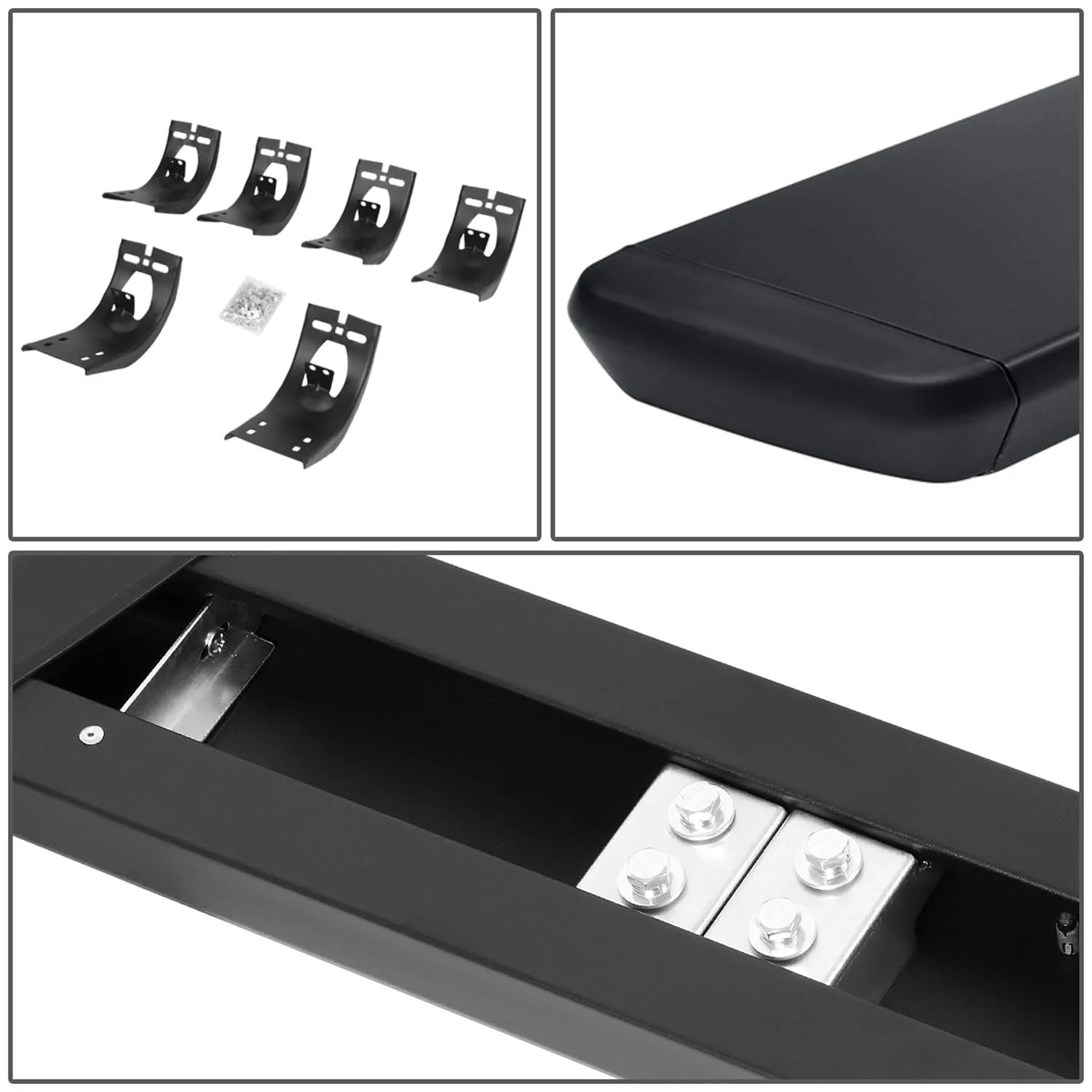 09-20 Dodge Ram 5.5" Honeycomb Step Nerf Bars - Extended Cab Black - Image 5