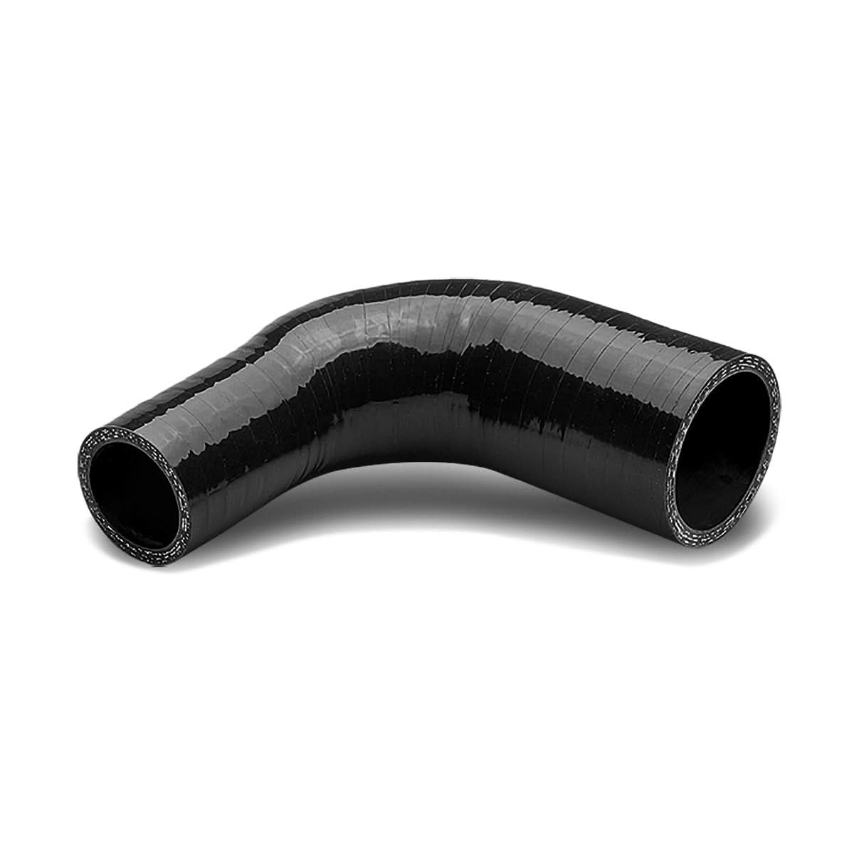 1.00" to 1.25" 90 Degree Silicone Reducer Hose 3-Ply Black - Image 2