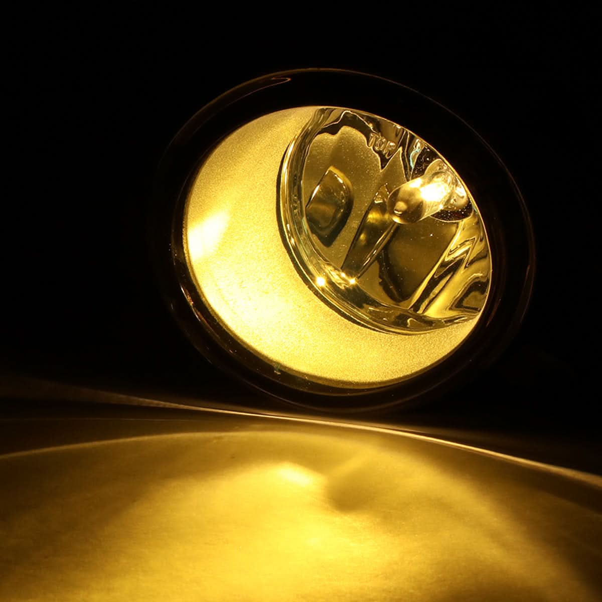 10-12 Toyota Prius Fog Lights with Switch & Bezel - H11 Amber - Image 5