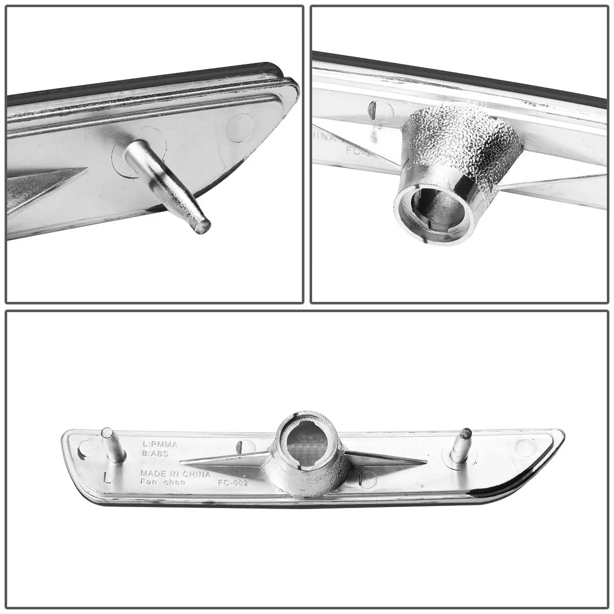 10-14 Ford Mustang Smoke Bumper Lights - Image 4