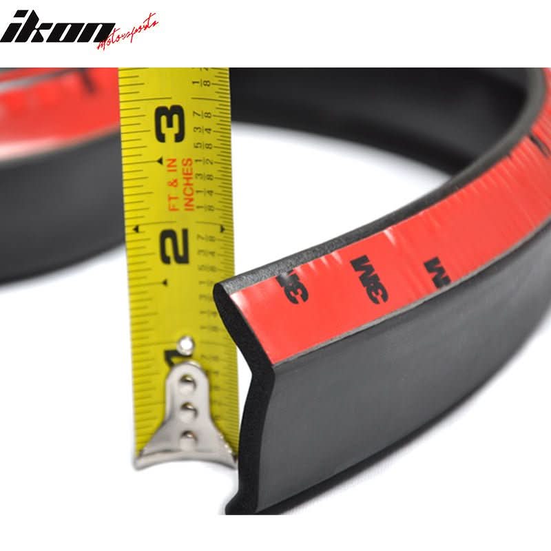 100" Toyota Front Bumper Lip Splitter Chin Side Spoiler Rubber Foam - Image 7