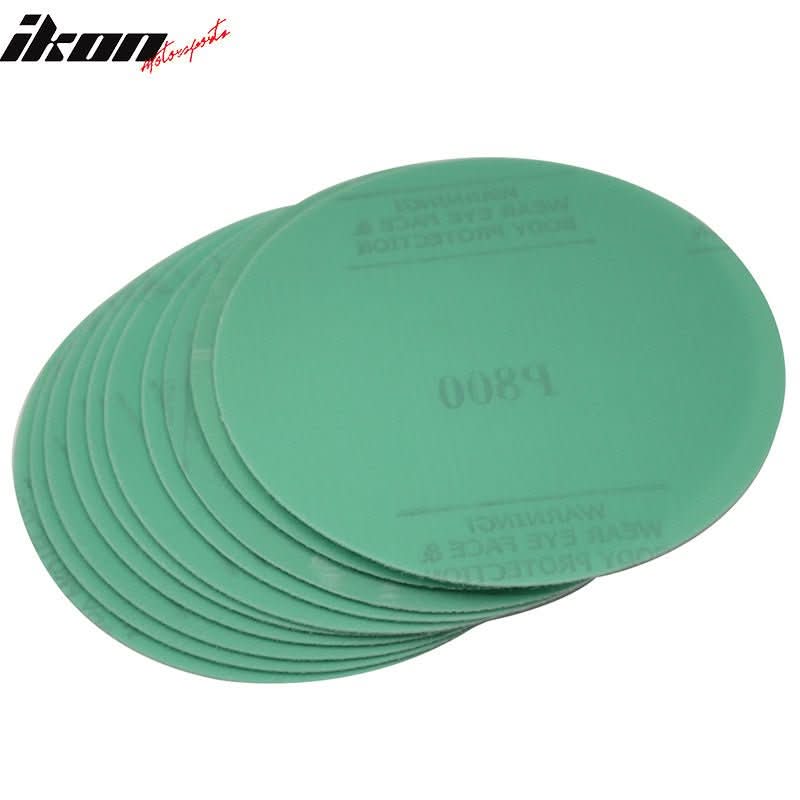 100PC Disc 800 Grit 5 PSA Green Sanding Paper Sheets Repair Sand - Image 2