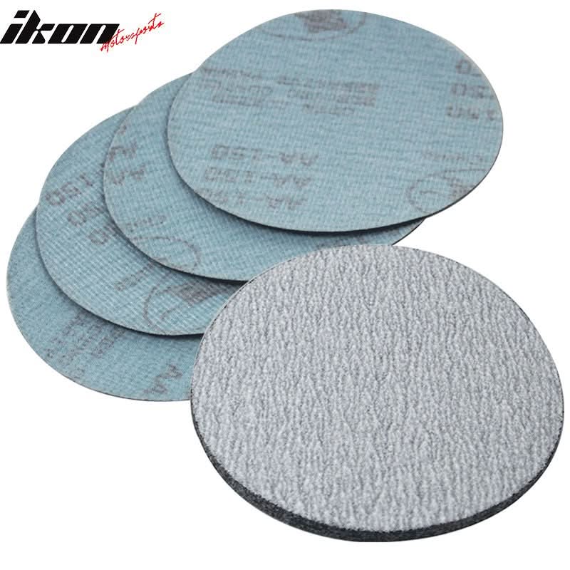 10PC 5in 127mm 150 Grit Auto Sanding Disc Sandpaper Sheets Sand Paper - Image 3